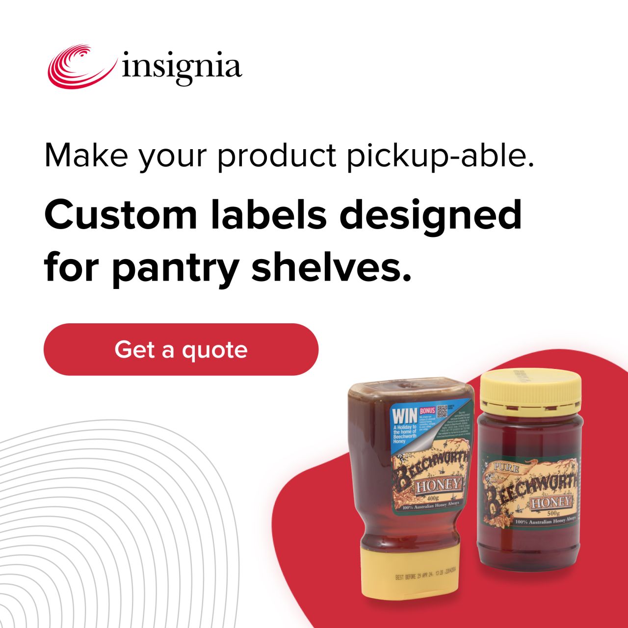 insignia Pty Ltd ad