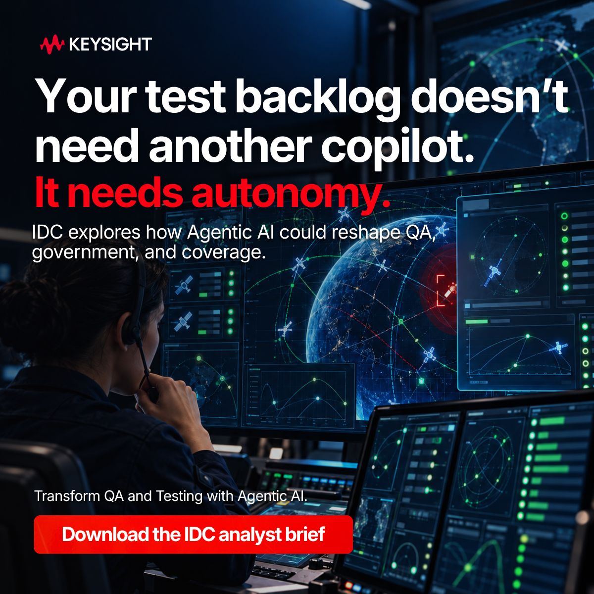 Keysight Software Test Automation ad