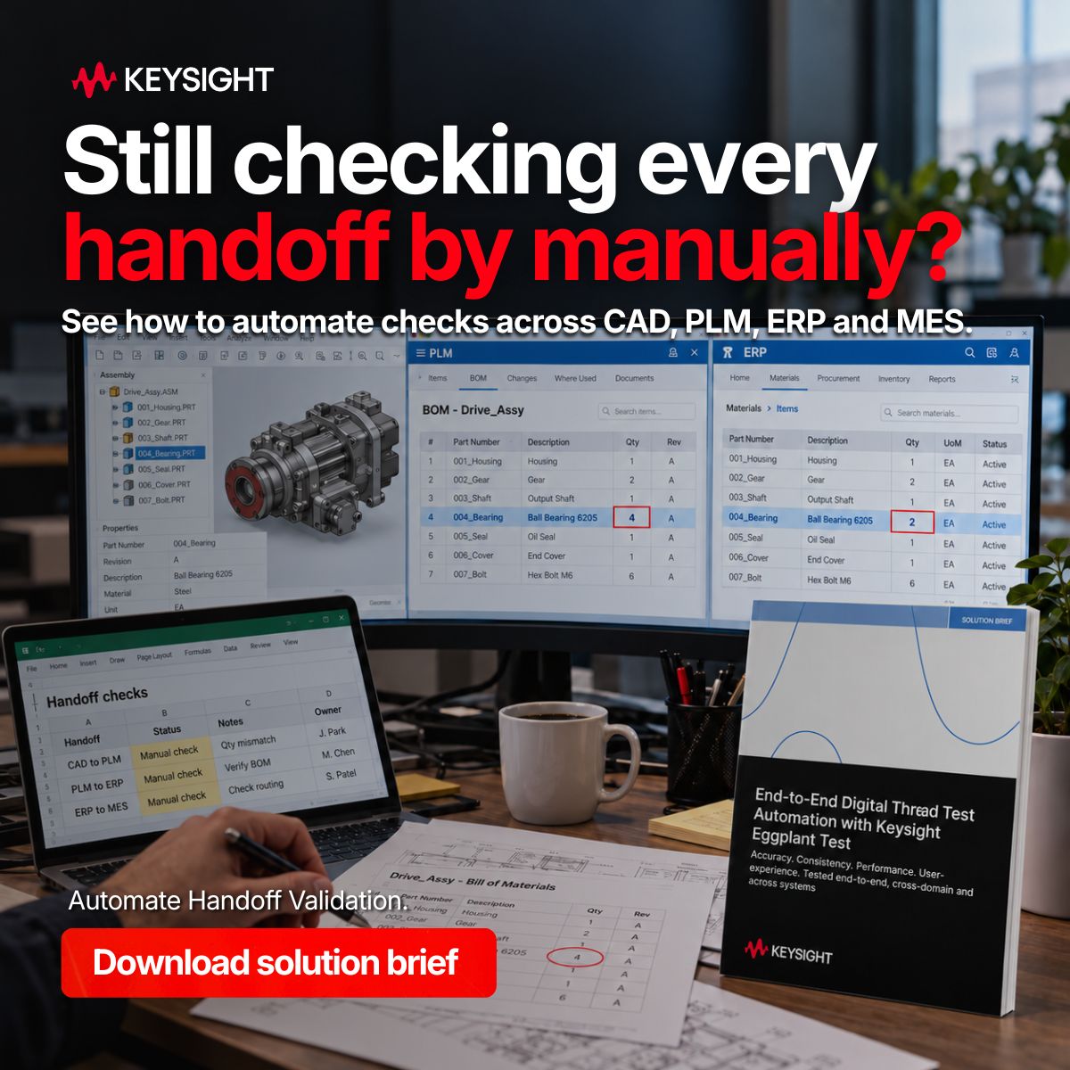 Keysight Software Test Automation ad