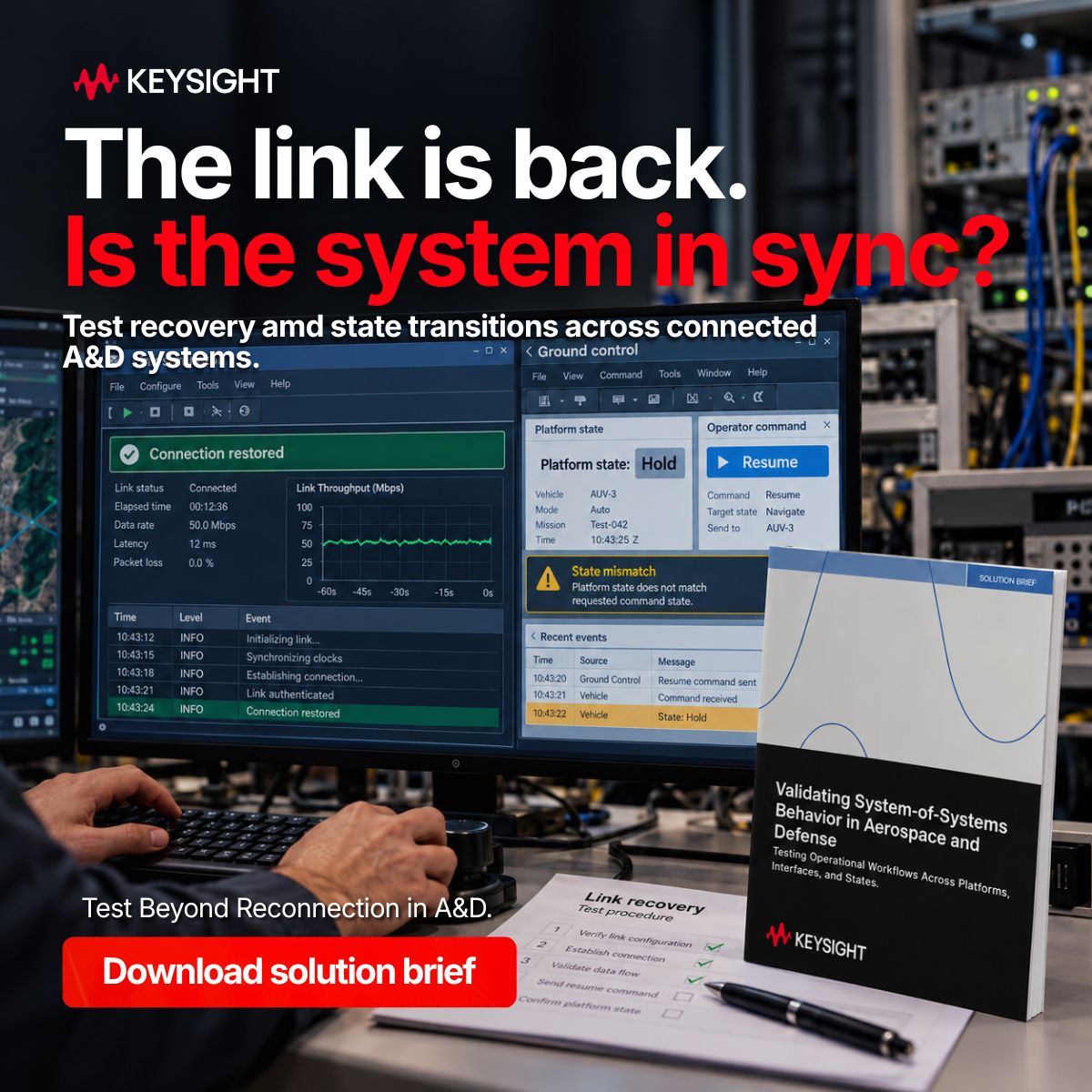 Keysight Software Test Automation ad