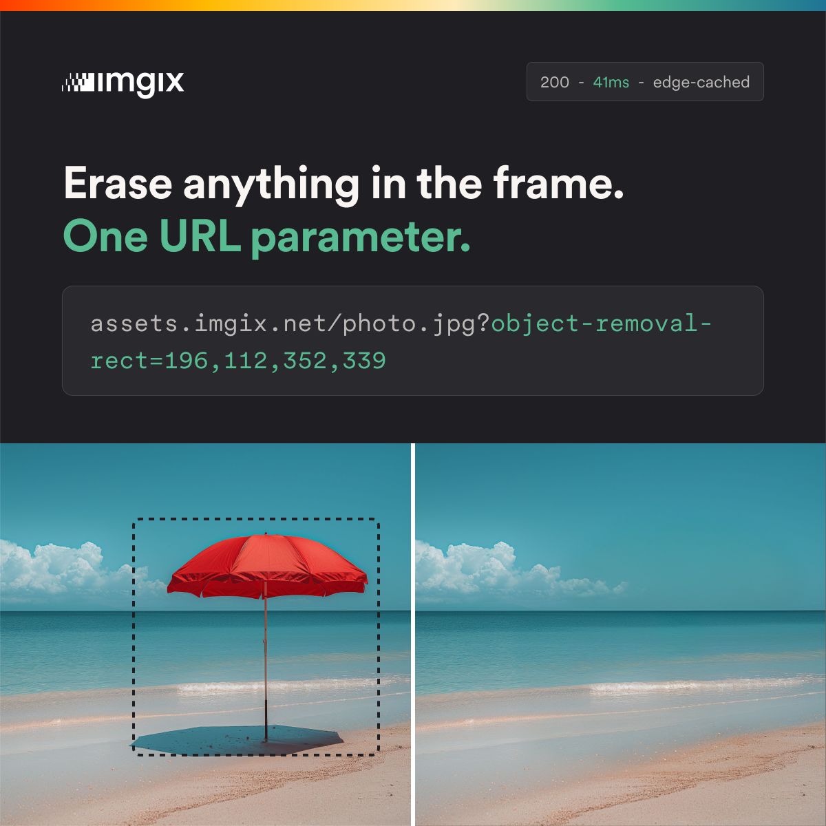 Imgix ad