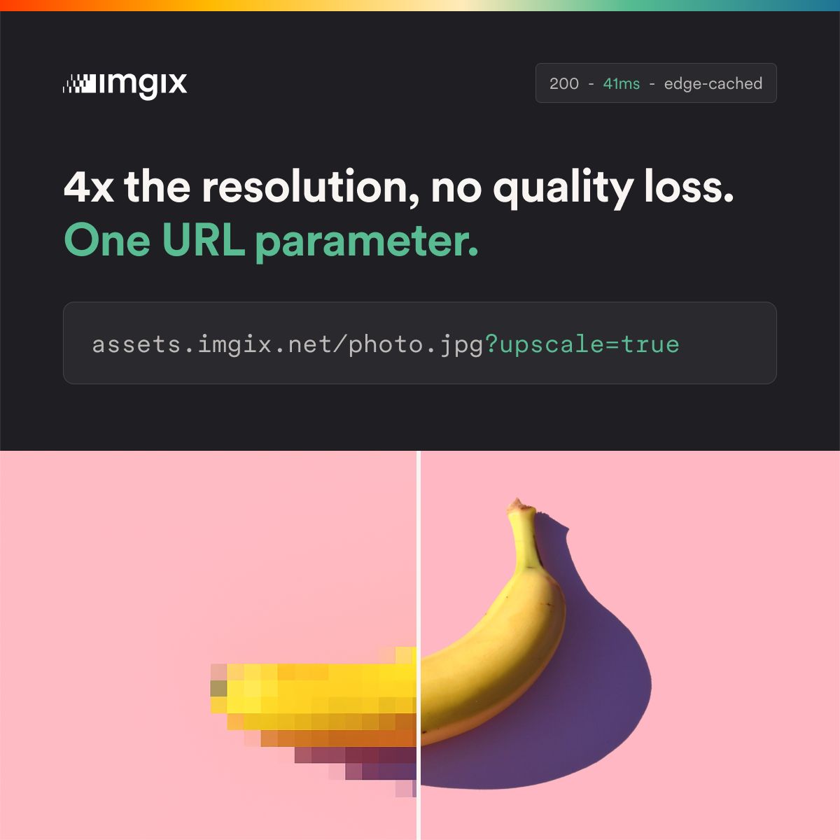 Imgix ad
