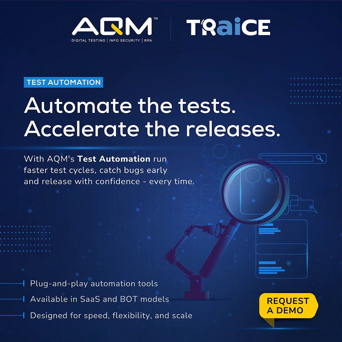 AQM Technologies ad