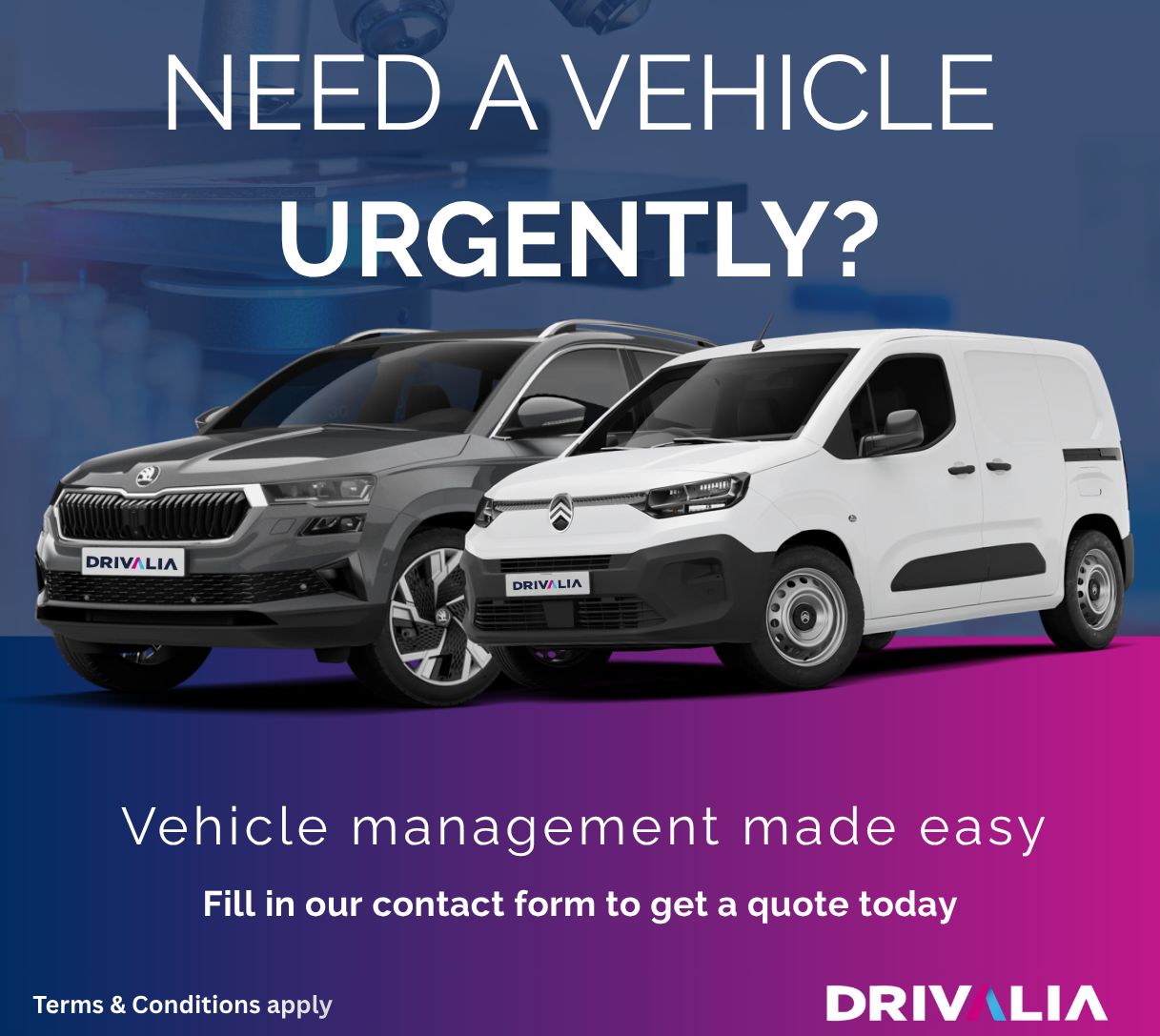 Drivalia ad