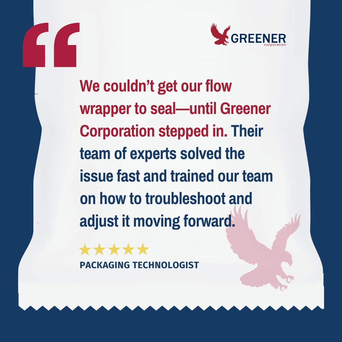 Greener Corporation ad