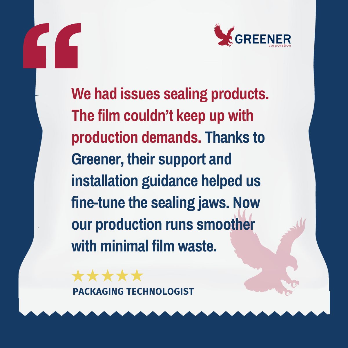 Greener Corporation ad