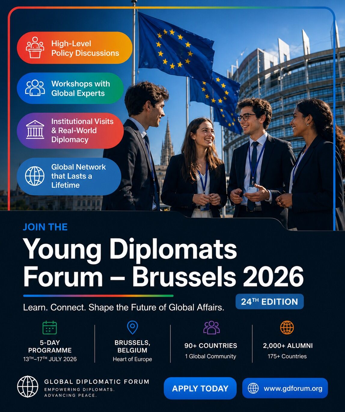 GLOBAL DIPLOMATIC FORUM ad
