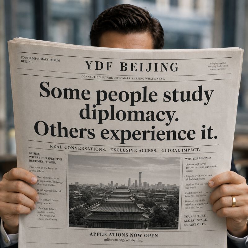 GLOBAL DIPLOMATIC FORUM ad