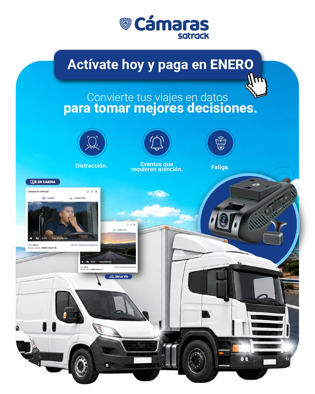 Satrack Business ad