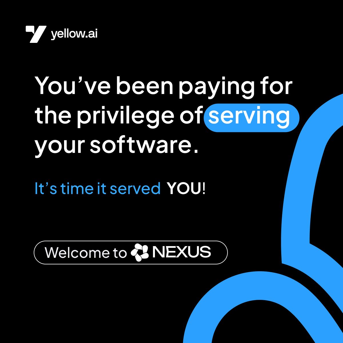 Yellow.ai ad