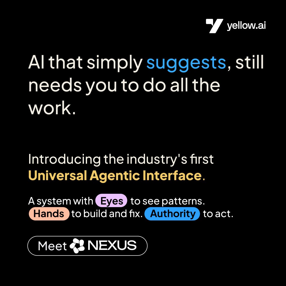 Yellow.ai ad