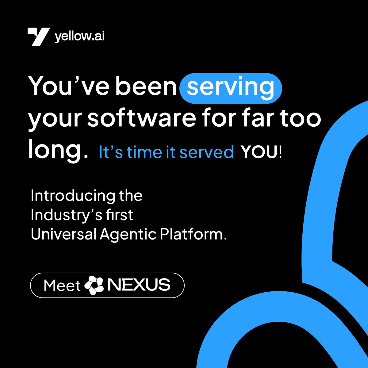 Yellow.ai ad