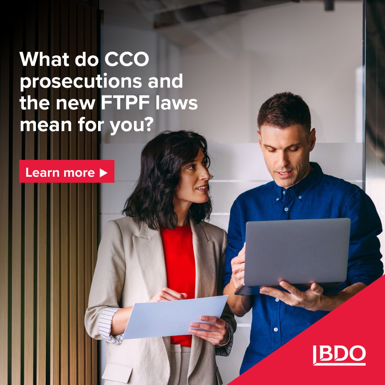 BDO UK ad