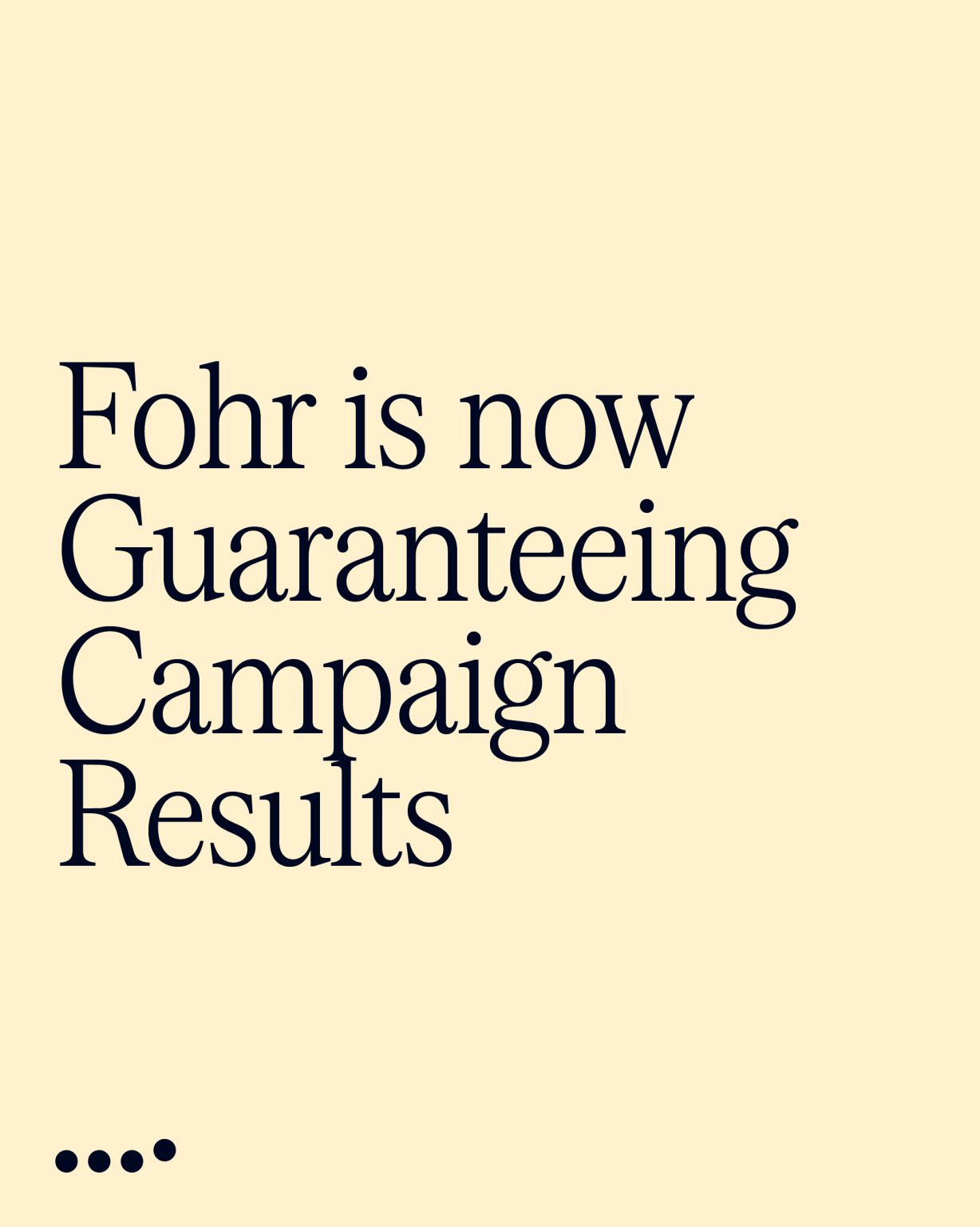 Fohr ad