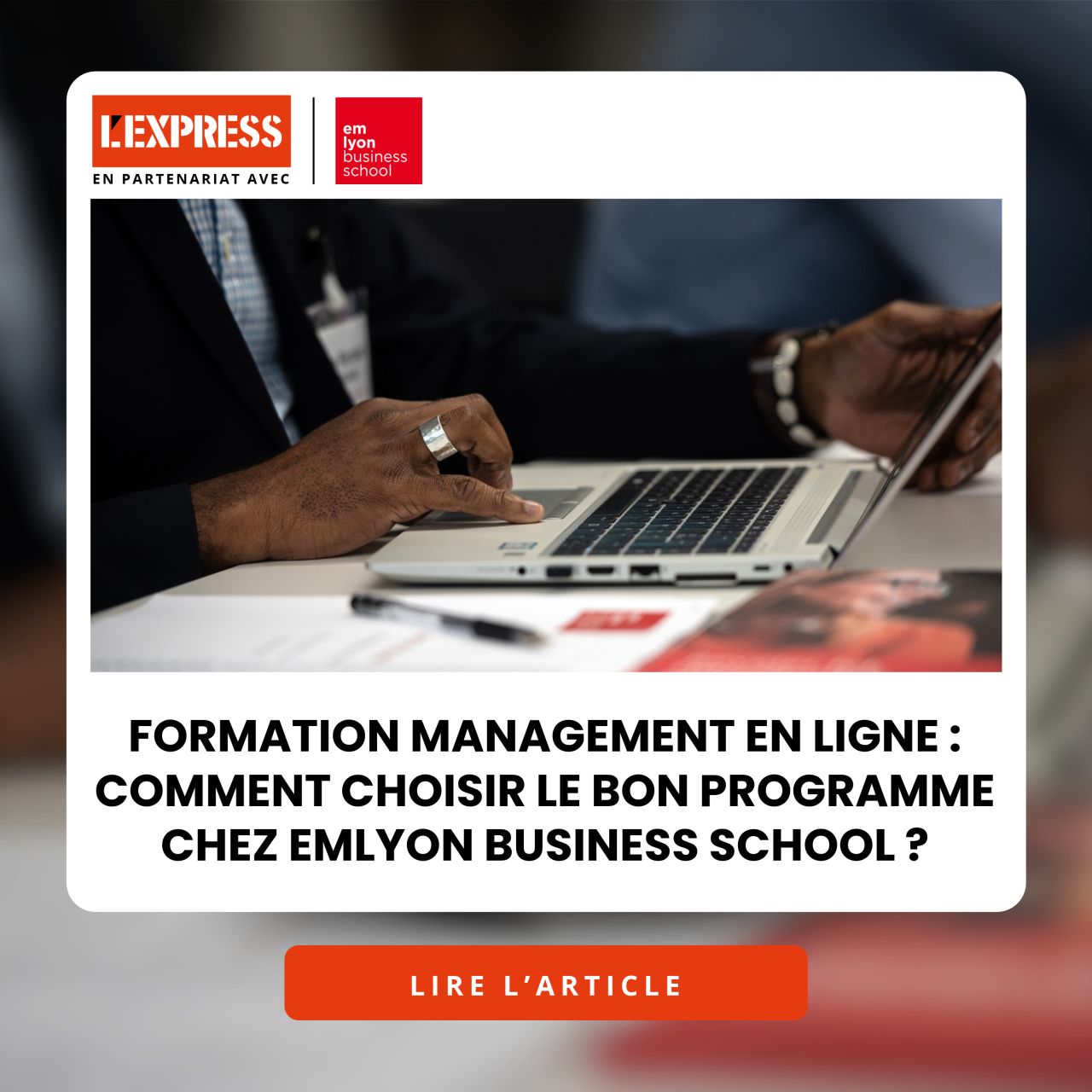 L'Express ad
