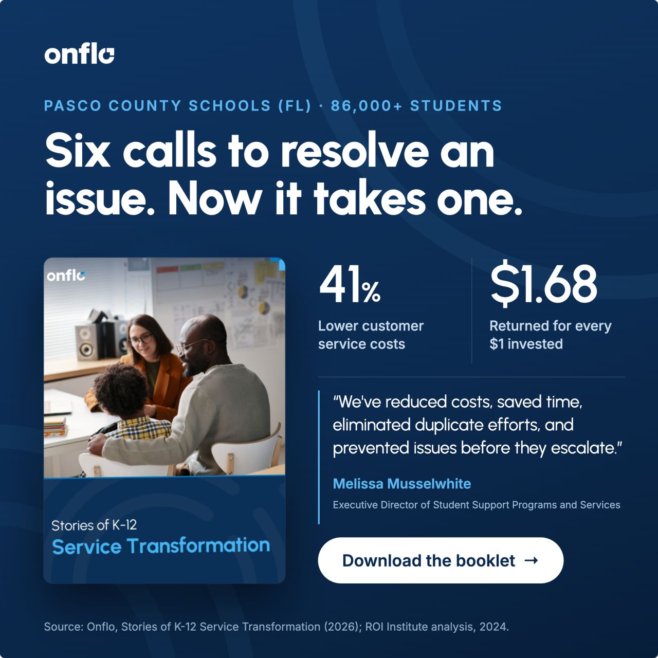 Onflo ad