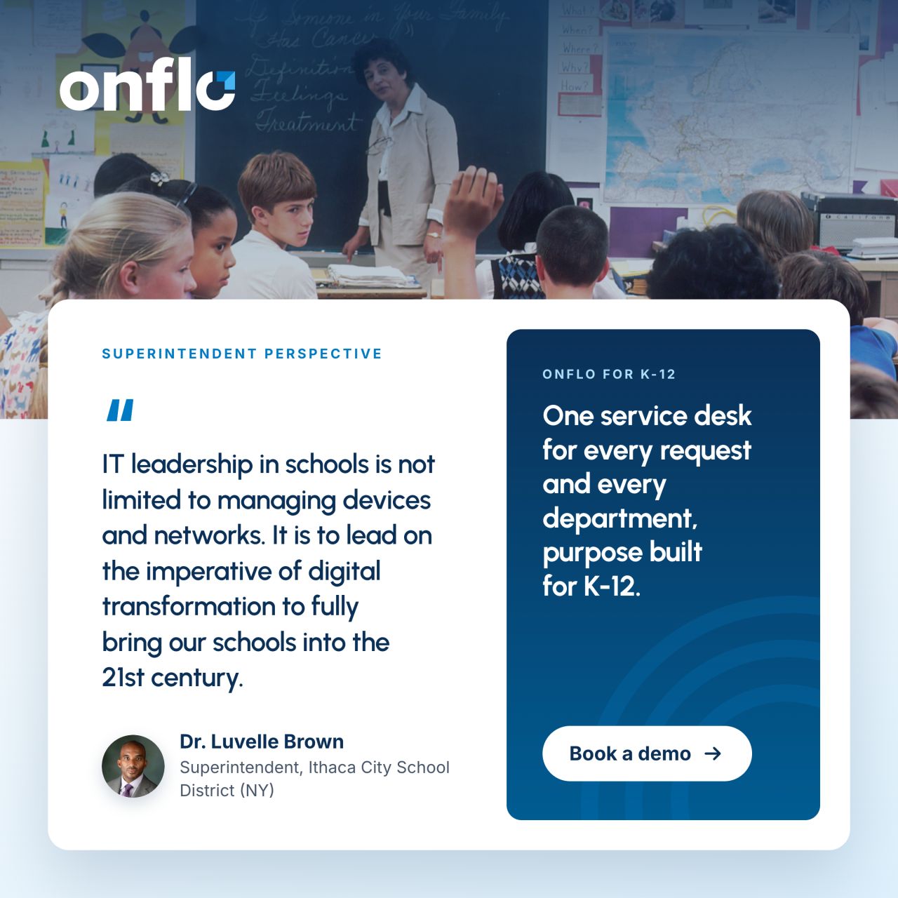 Onflo ad