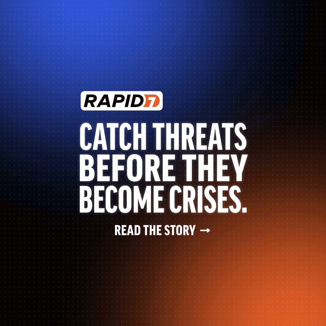 Rapid7 ad