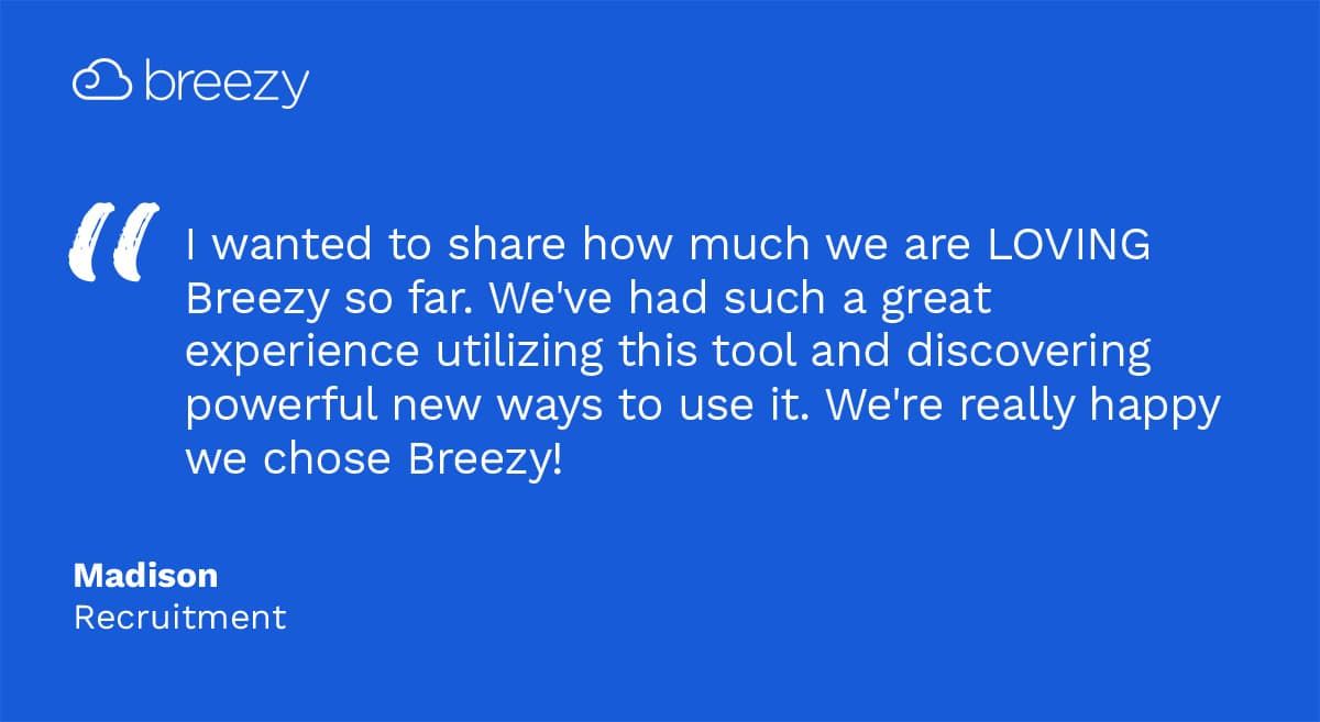 Breezy HR ad