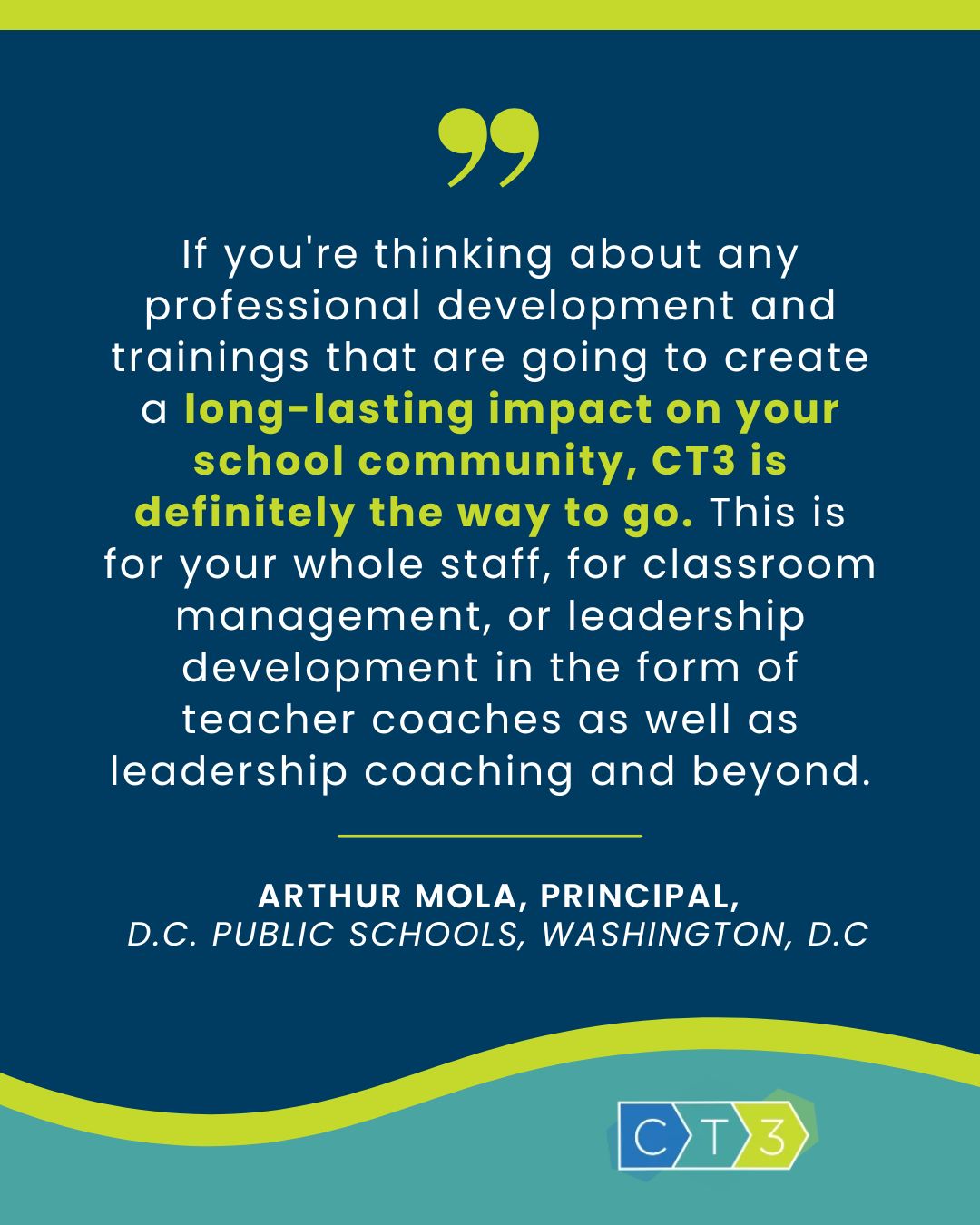 CT3 Education ad