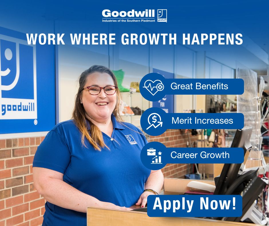 Goodwill Industries of the Southern Piedmont ad