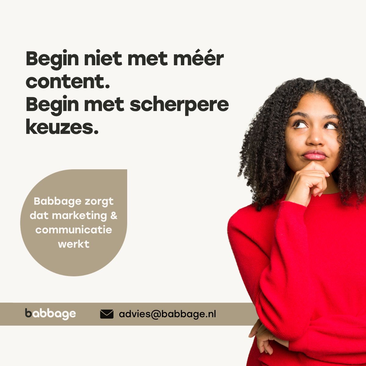 Babbage Company ad