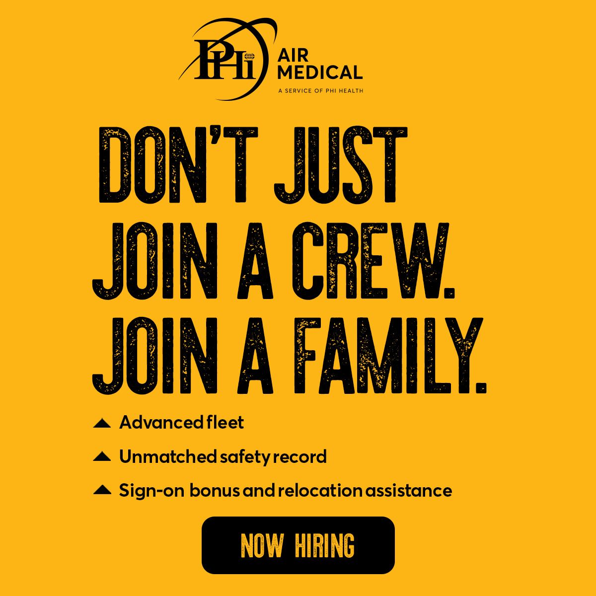 PHI Air Medical ad