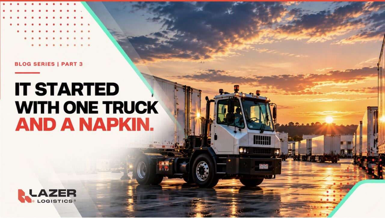 Lazer Logistics ad