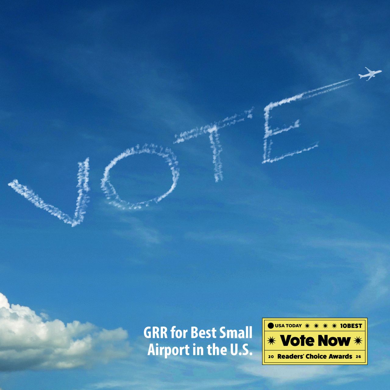 Gerald R. Ford International Airport (GRR) ad