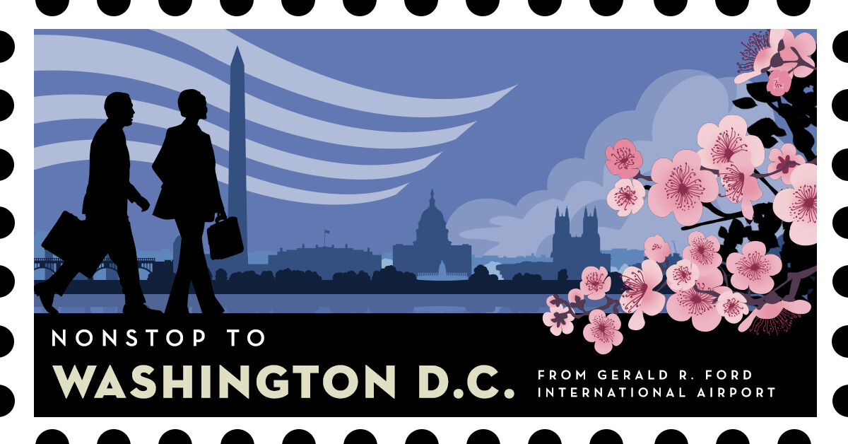 Gerald R. Ford International Airport (GRR) ad