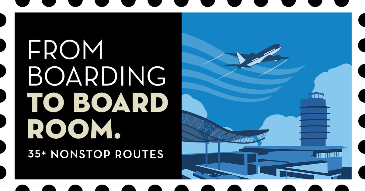 Gerald R. Ford International Airport (GRR) ad