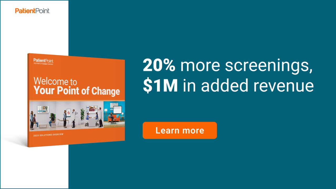 PatientPoint® ad