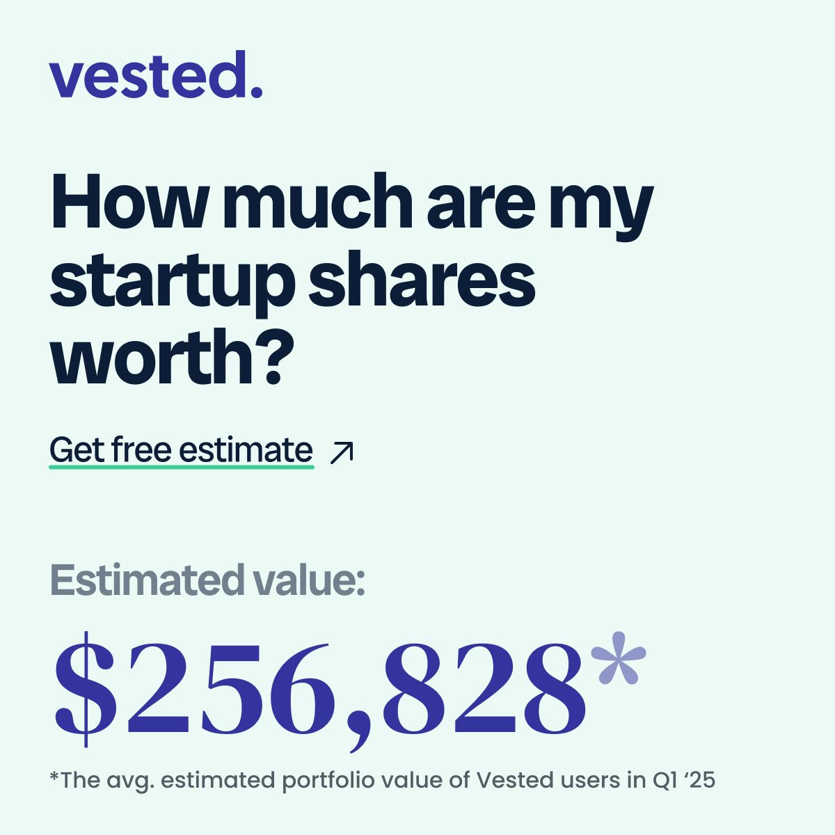 Vested ad