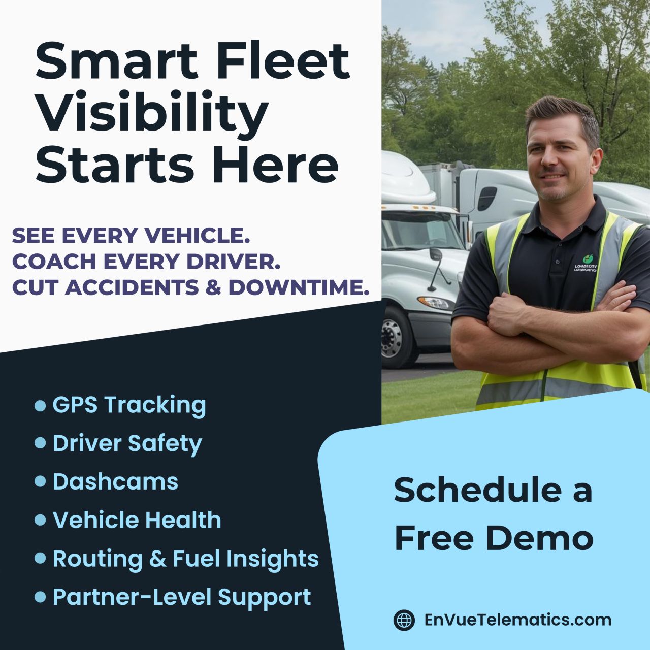 EnVue Telematics ad