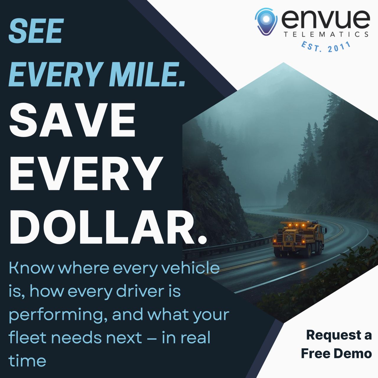 EnVue Telematics ad