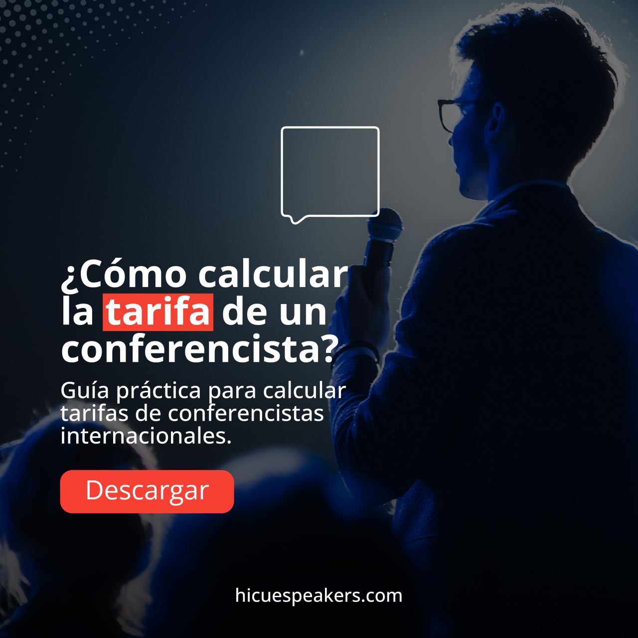HiCue Speakers ad