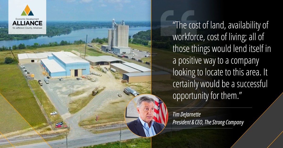 Economic Development Alliance for Jefferson County, Arkansas ad