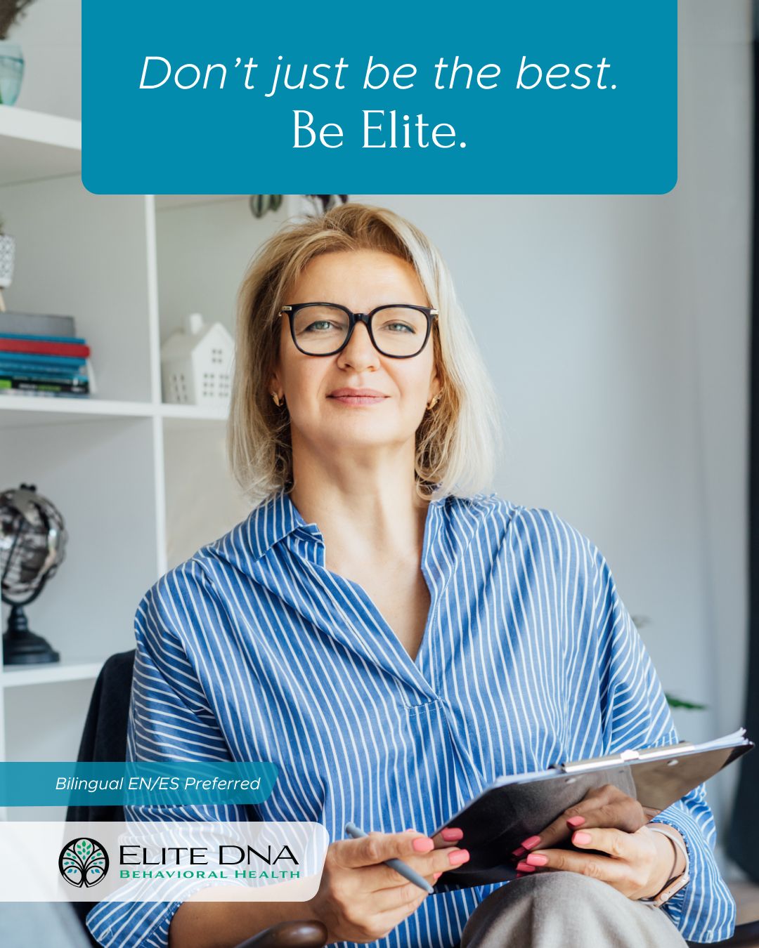 Elite DNA Behavioral Health ad
