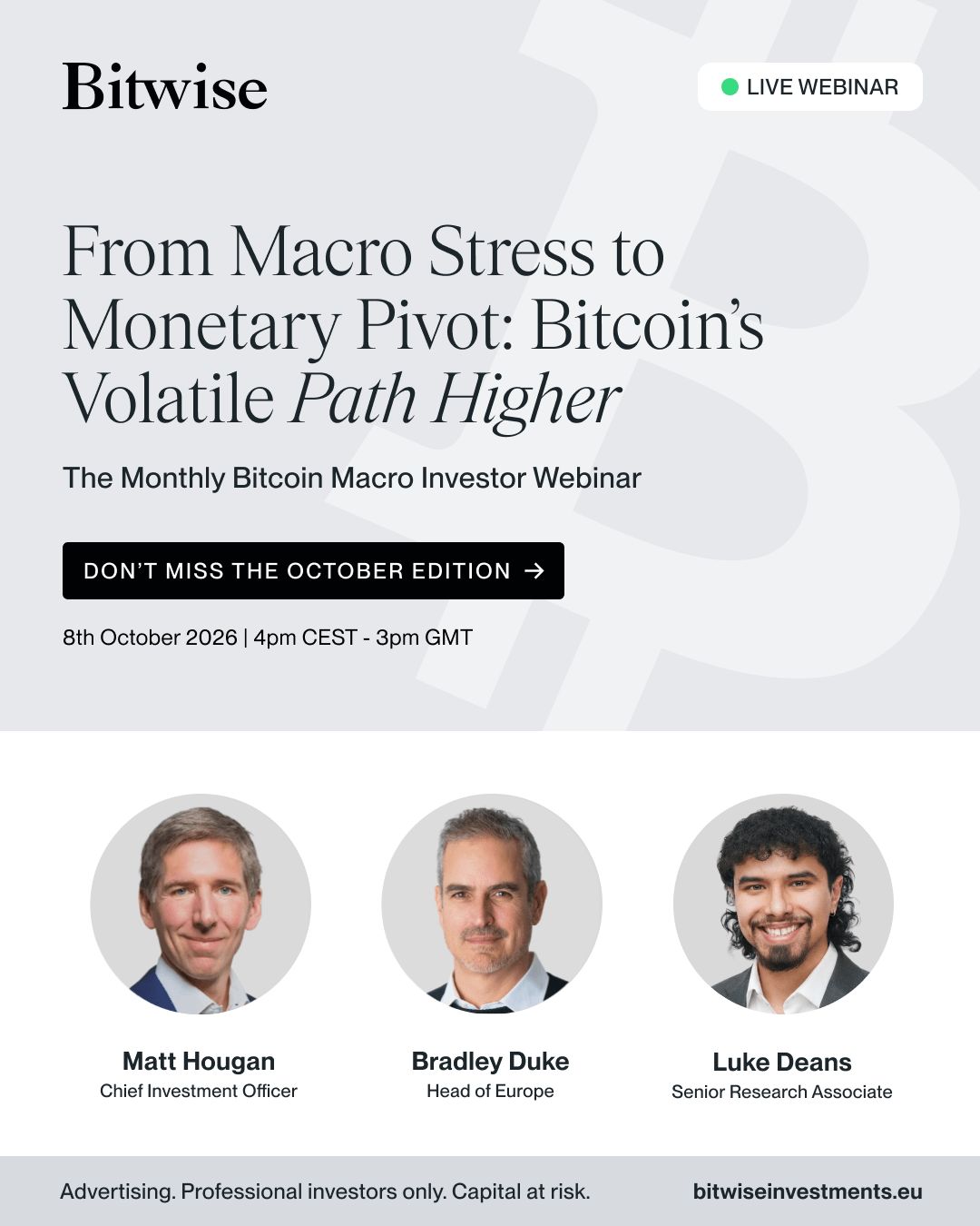 Bitwise in Europe ad