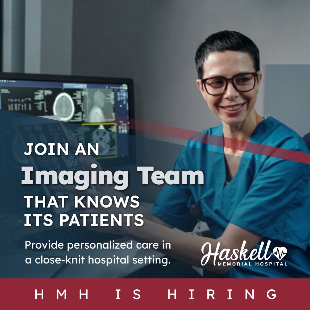 Haskell Memorial Hospital ad