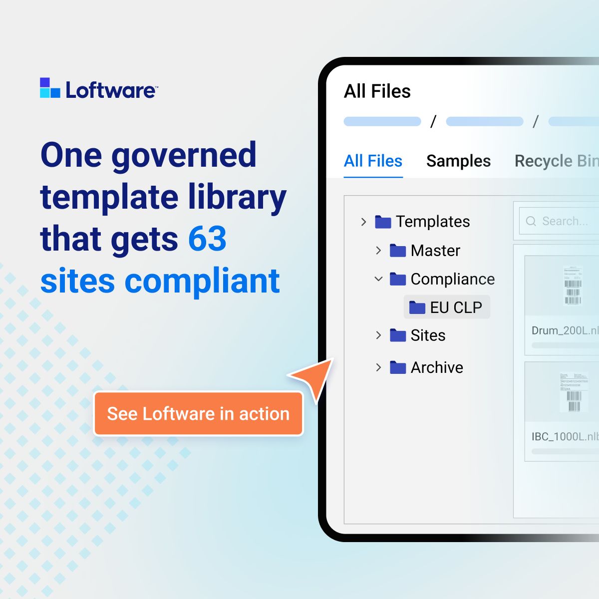 Loftware ad
