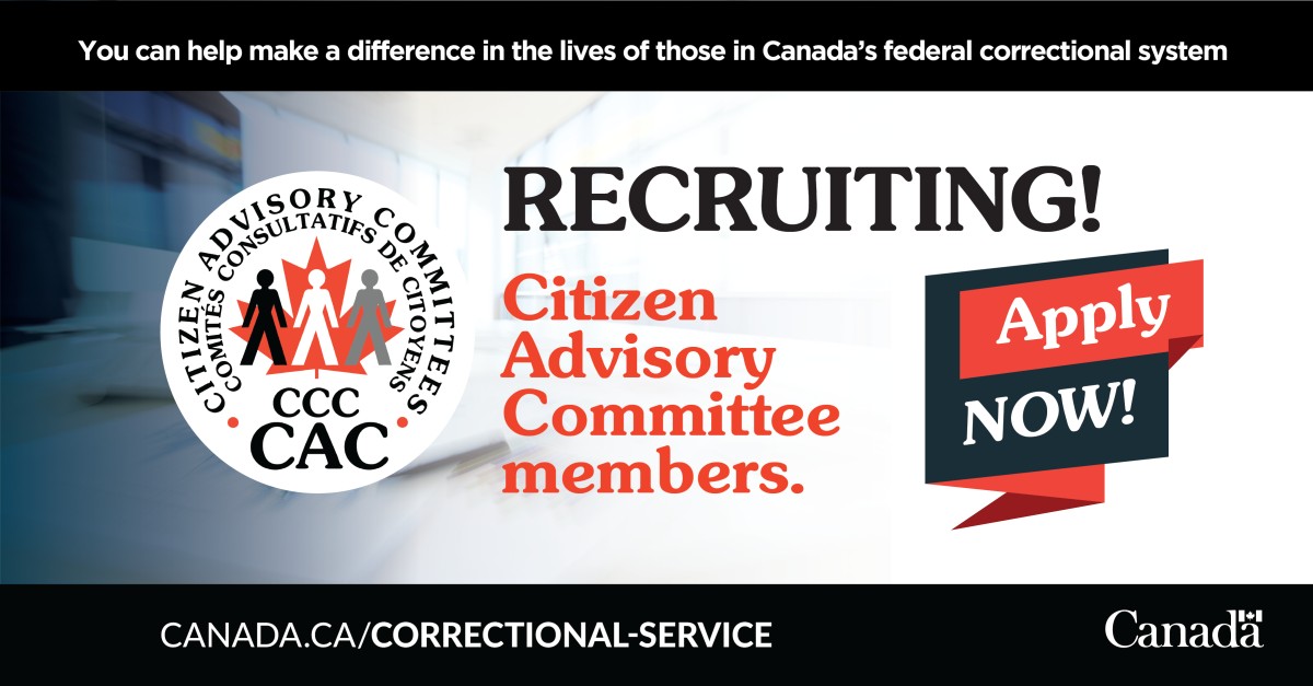Correctional Service Canada │ Service correctionnel Canada ad