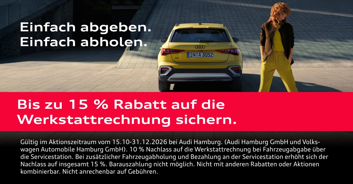 Audi Hamburg ad