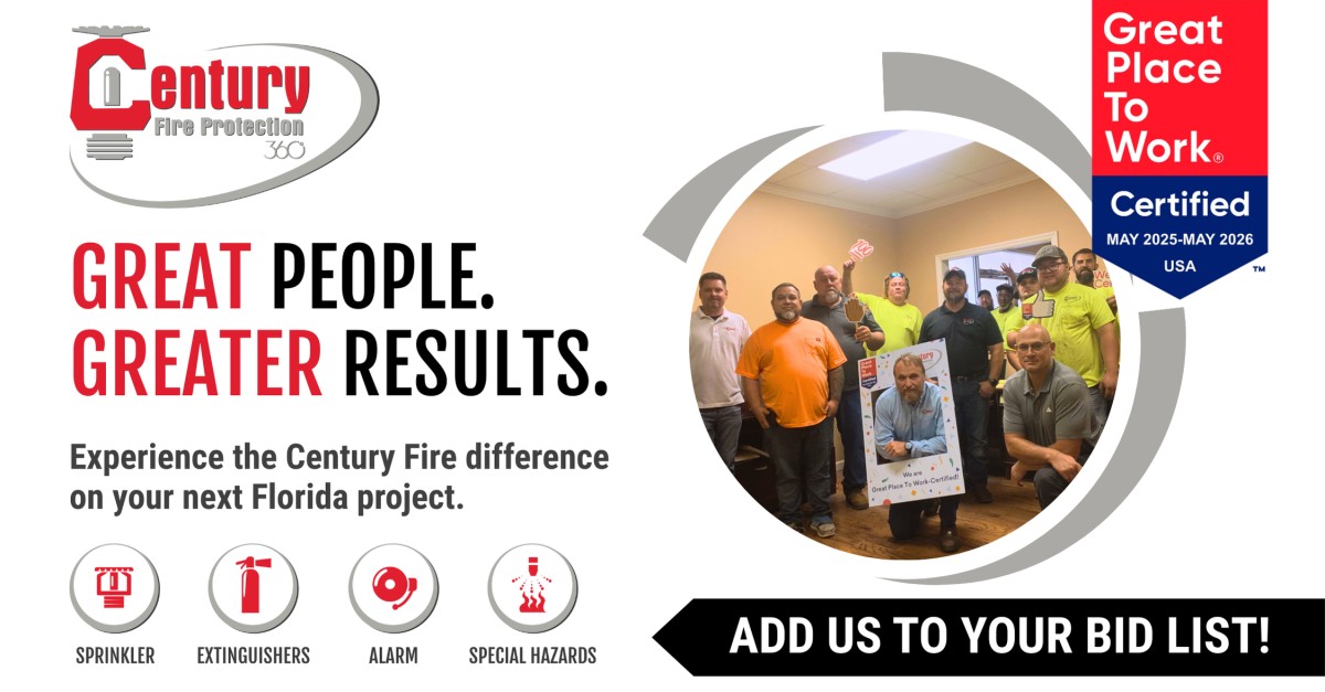 Century Fire Protection ad