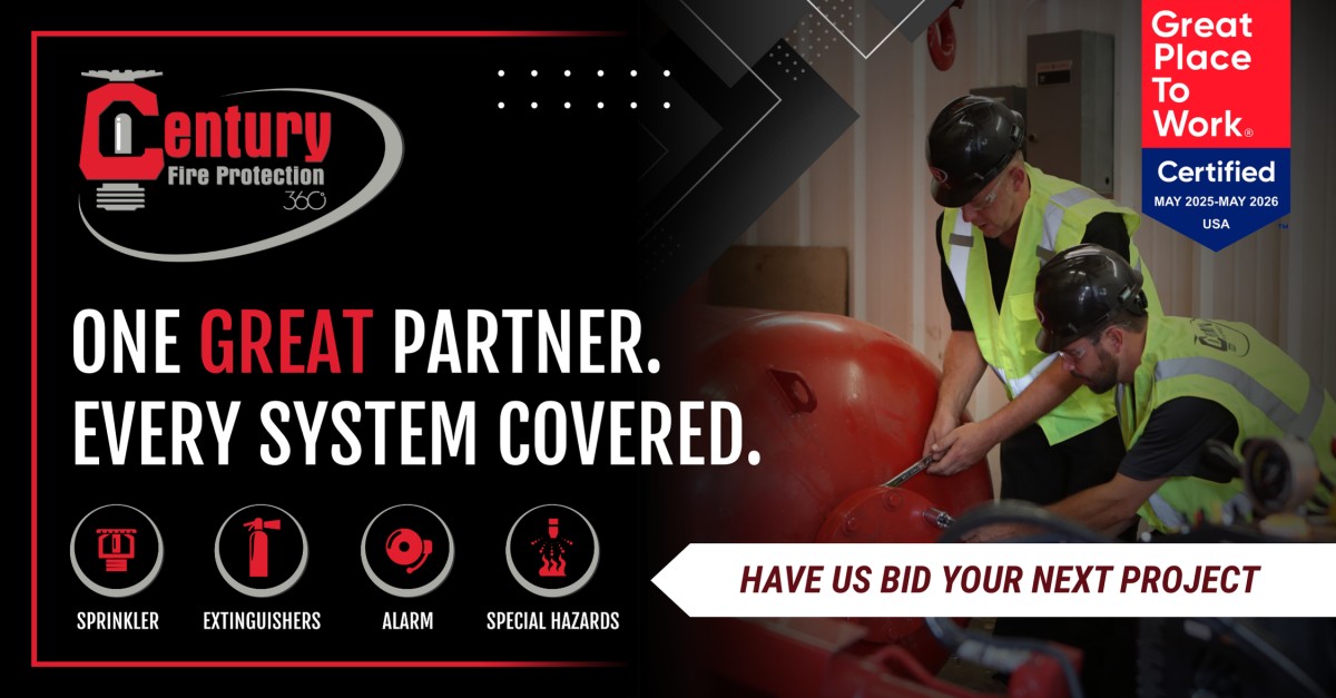 Century Fire Protection ad