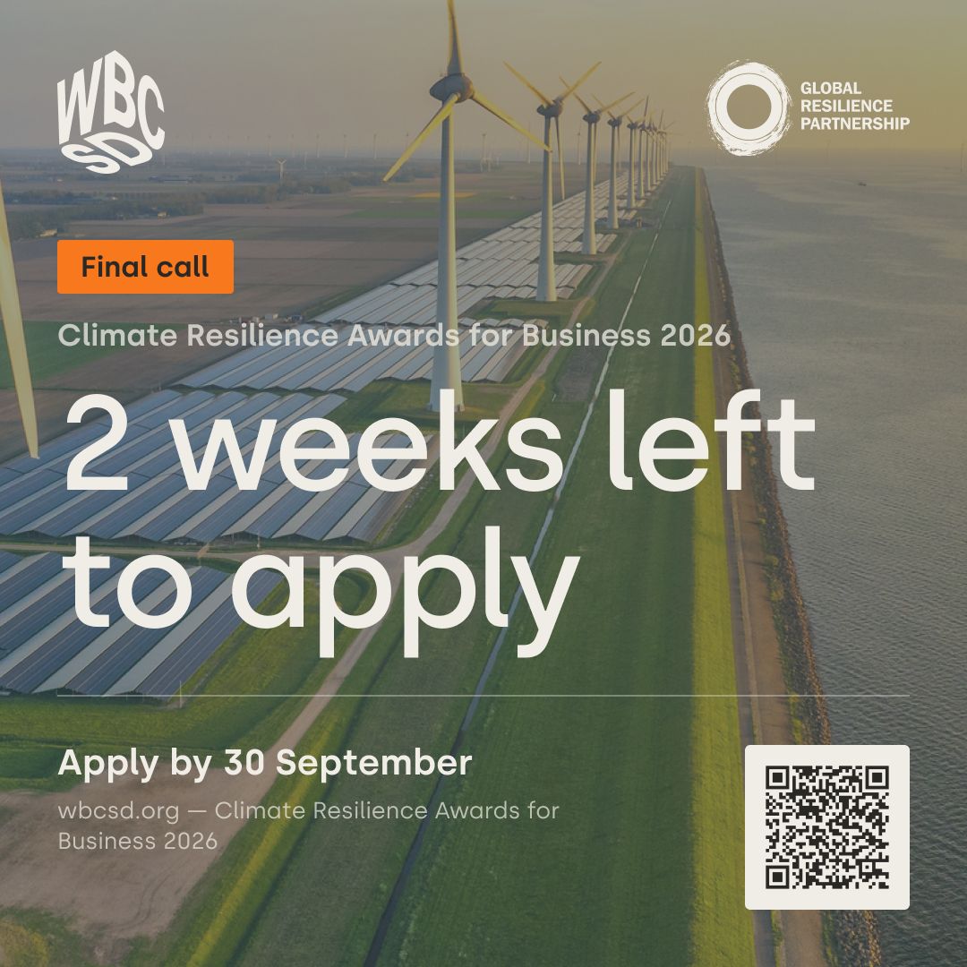 WBCSD – World Business Council for Sustainable Development ad
