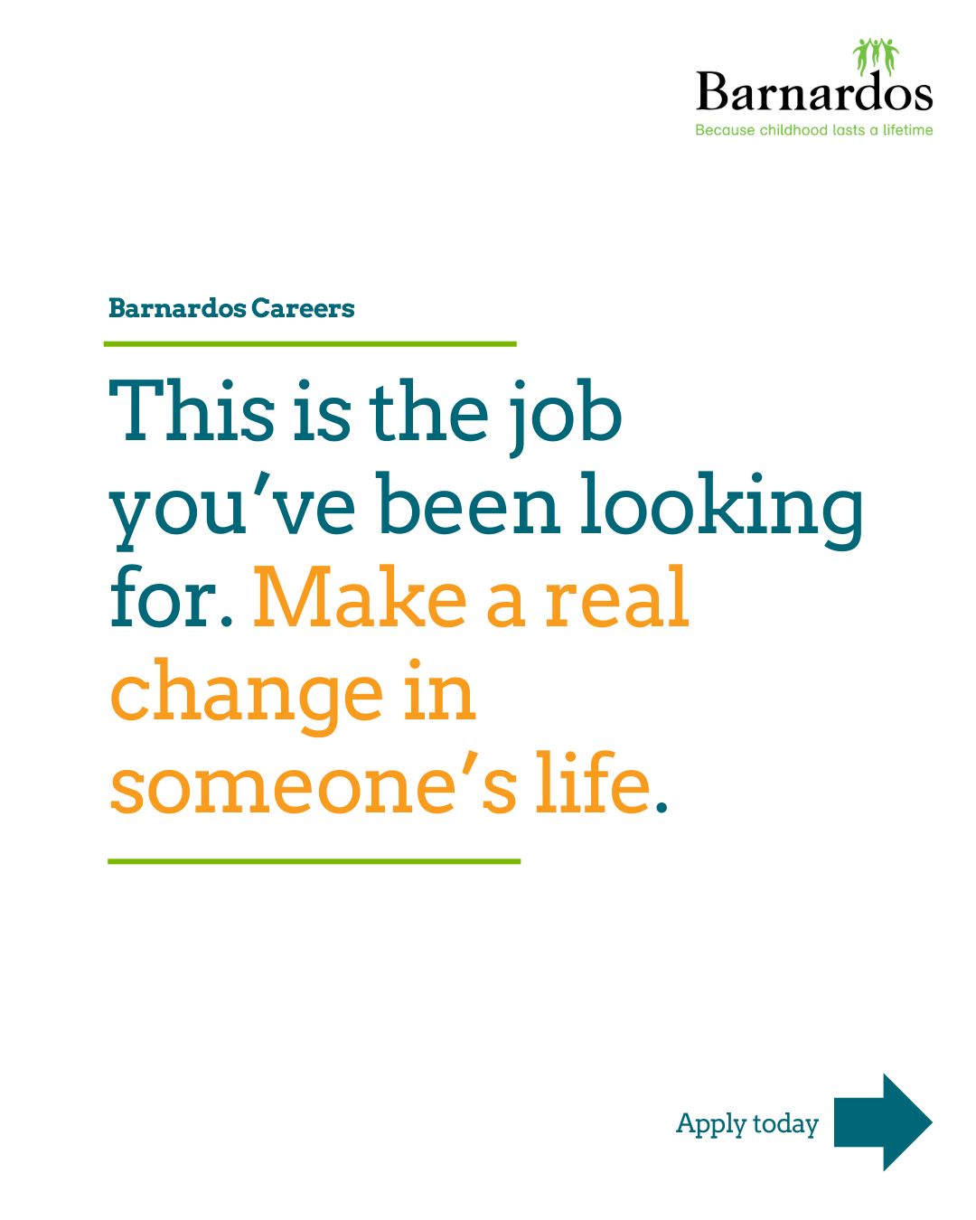 Barnardos Ireland ad