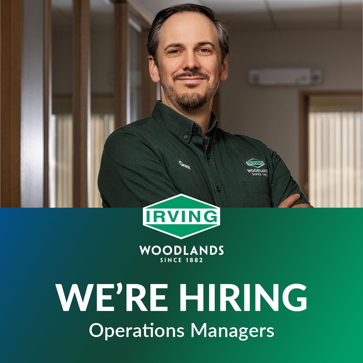 Irving Woodlands ad