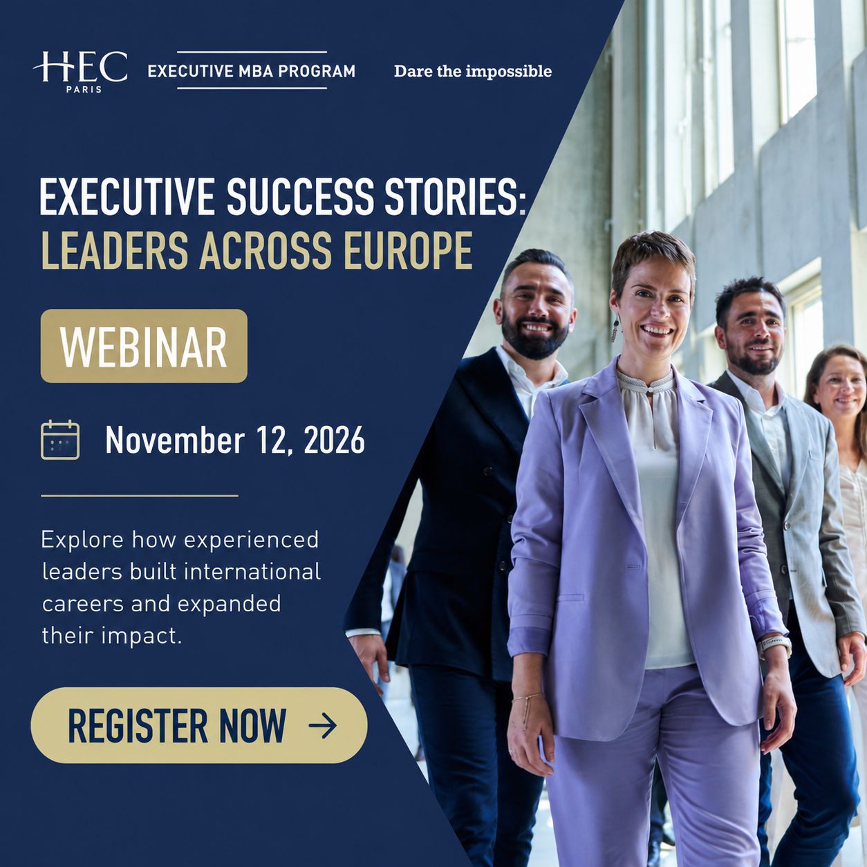 HEC Paris Executive MBA ad