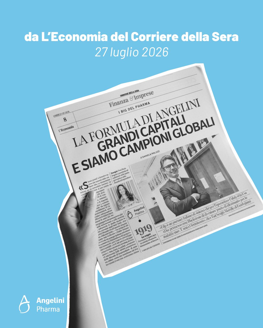 Angelini Pharma ad